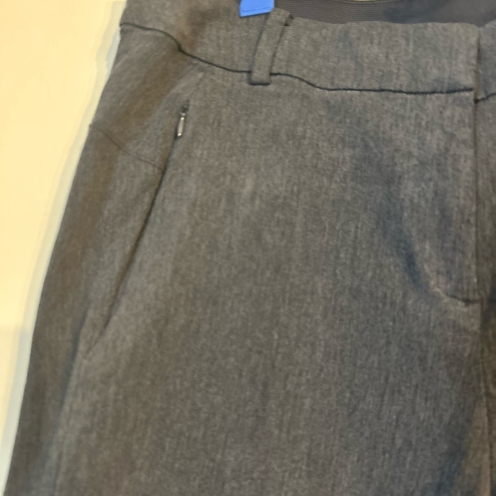 Lane Bryant Charcoal Cropped Women's Pants - Picture 3 of 13